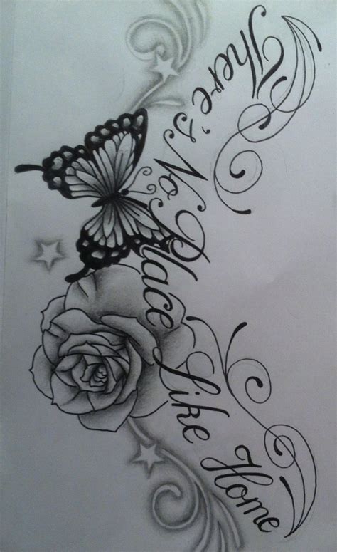 Pencil Drawings Of Butterflies And Roses Instituto