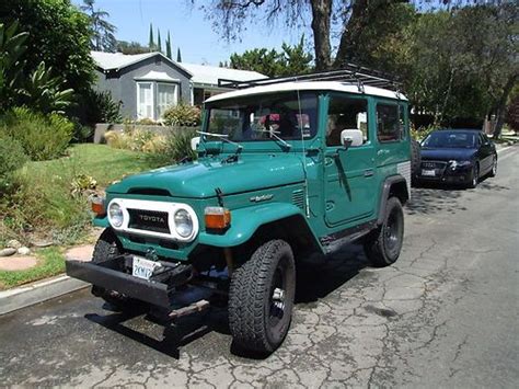 Buy Used 1977 Toyota Land Cruiser Fj 40 2 Door 42l In North Hollywood