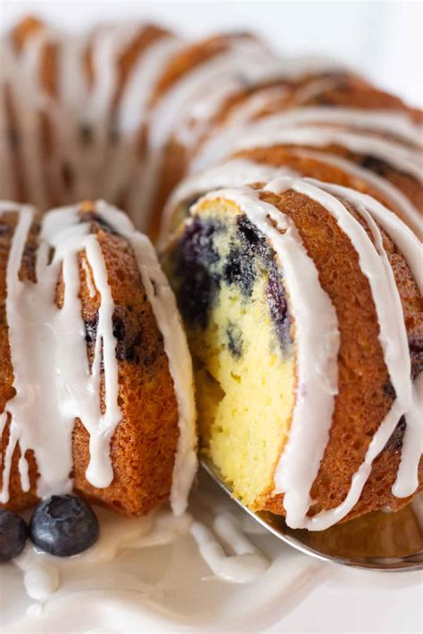 Blueberry Bundt Cake With A Cake Mix Practically Homemade