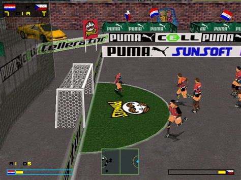Street football game have very fast and intelligent mode of play dynamic control of the players and auto movement of the team (human/computer ) behaviour smart tactic in match. Puma Street Soccer Download (1999 Sports Game)