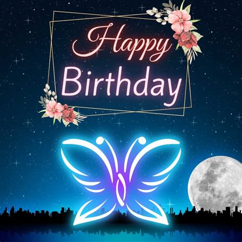 Awesome Happy Birthday Butterfly Images Graphics Pictures Wishing