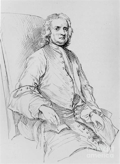 Isaac Newton Drawing Skill