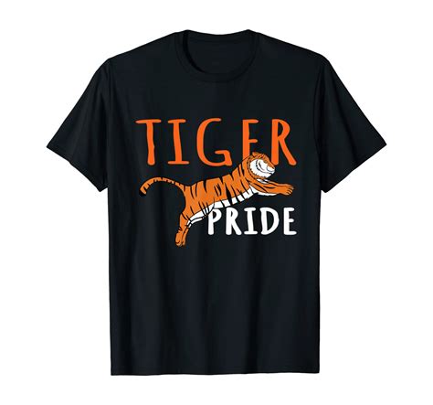 Tiger T Shirt Awesome Tiger Pride T Shirt