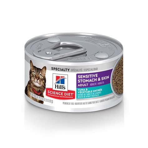 Science diet cat food sensitive skin and stomach. Hill's Science Diet Sensitive Stomach & Skin Tuna ...