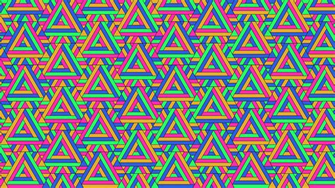Download Wallpaper 1920x1080 Triangles Pattern Geometric