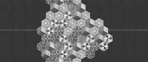 Hexagonal Tile Texture Seamless 16869