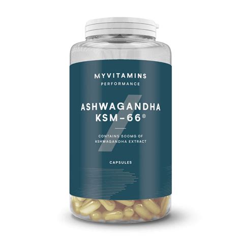 Ashwagandha Kapsuly Vitamíny Minerály MYPROTEIN