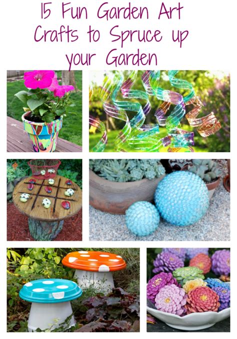 15 Fun Garden Art Crafts To Spruce Up Your Garden How Does She
