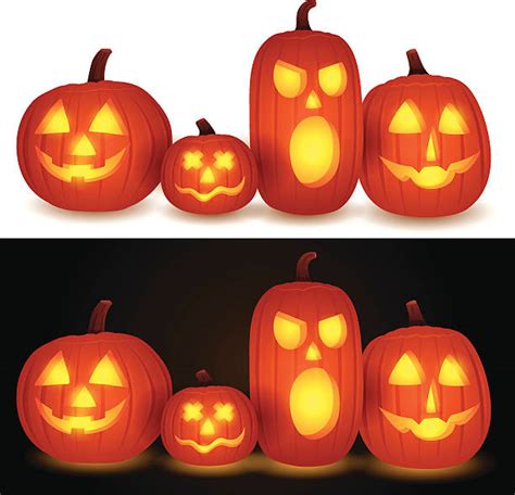 Jack O Lantern Clip Art Vector Images And Illustrations Istock