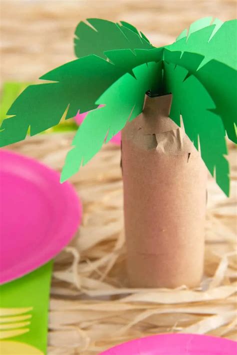 How To Make A 3d Paper Palm Tree Single Girls Diy