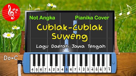 Lagu Cublak Cublak Suweng Daerah Jawa Tengah Not Pianika Cover