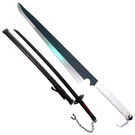 It is one of the swords from the anime bleach. Bleach Ichigo Tensa Sword and Bleach Ichigo Zangetsu Sword
