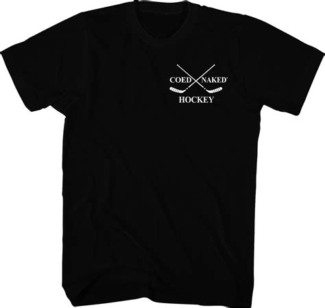 Hockey Coed Naked T Shirt