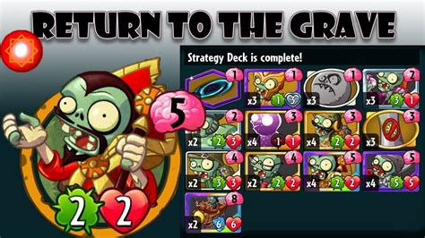 Plants Vs Zombies Heroes Set 2 Update New Cards Return To The Grave