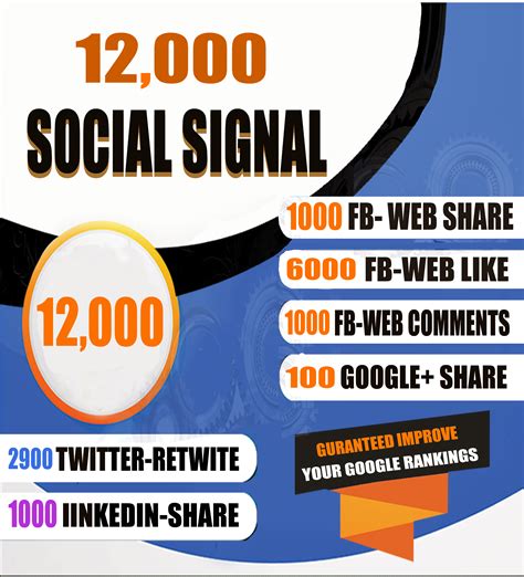Build 12000 Seo Social Signals To Website Improving For 5 Seoclerks