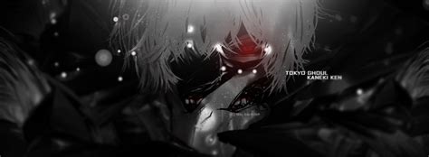Tokyo Ghoul Kaneki Ken Black And White In The Peac By