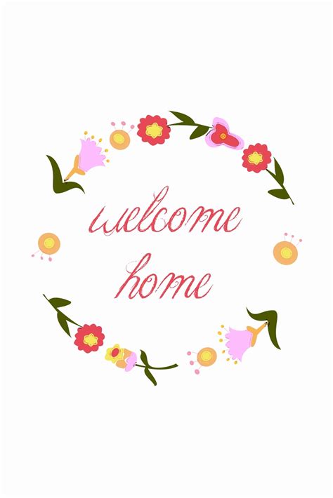 Printable Welcome Cards Free
