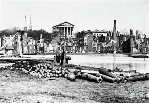 Civil War Ruins Of Richmond Virginia By Bettmann