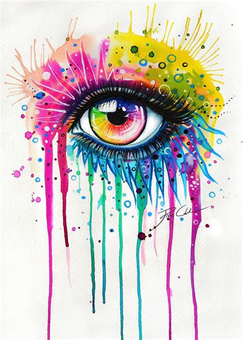 Ojo Arco Iris Pixiecold Tumblr Realistic Eye Drawing Drawing Eyes