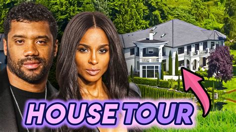 russell wilson and ciara house tour 2020 lake washington mansion and more youtube