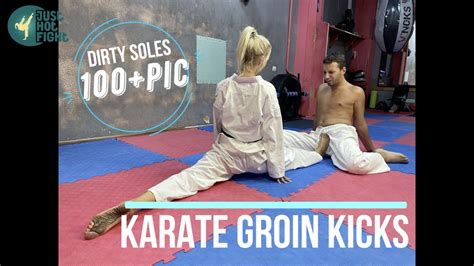 Karate Groin Kicks Justhotfight
