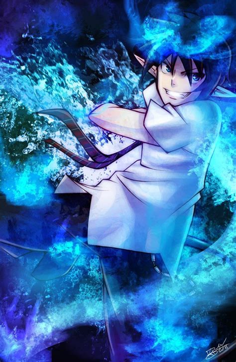 Pin By Vicky Tori On Blue Exorcist In 2020 Blue Demon Rin Okumura