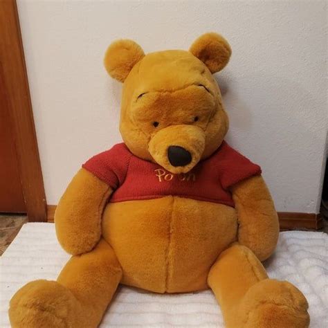 Giant Winnie The Pooh Plush On Mercari Winnie The Pooh Plush Pooh Winnie The Pooh