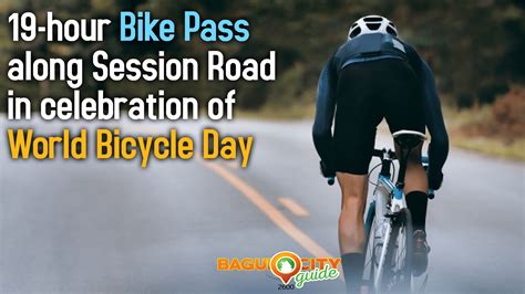 19 Hour Bike Pass Along Session Road In Celebration Of World Bicycle