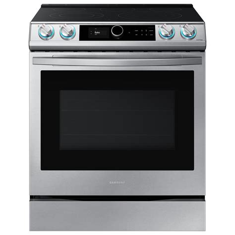 Samsung 30 Element Slide In Electric Range In Stainless Steel With