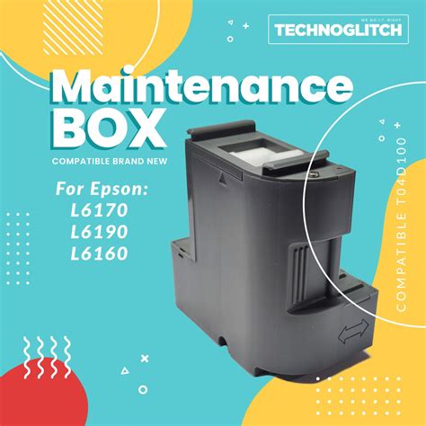 Maintenance Box For Epson L6170 L6190 L6160 M1180 M2140