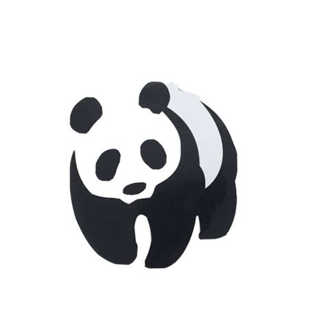 Vintage Wwf World Wildlife Fund Panda Conservation 2 12 Sticker Decal