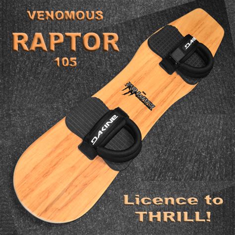 Raptor 105cm Venomous Sandboards And Sand Sleds