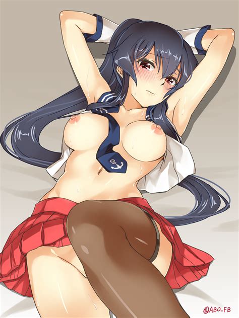 Abo Hechouchou Yahagi Kancolle Kantai Collection Highres Md5 Mismatch 10s 1girl
