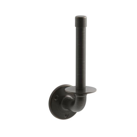 Premium metal construction for durability and reliability kohler finishes resist corrosion and tarnishing tools and drilling template included for easy installation polished chrome no euro toilet paper holder, oil rubbed bronze howplumb $11. KOHLER Worth Toilet Paper Holder in Oil-Rubbed Bronze ...