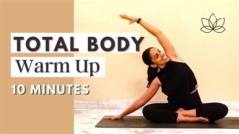 Min Total Body Warm Up Before Yoga Low Impact Youtube
