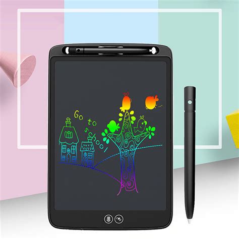 Drawing Tablet 12 Inch Lcd Writing Tablet Children Colorful Screen