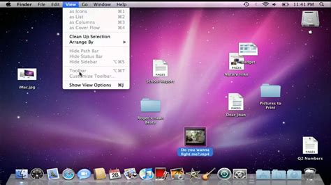 How To Organize Your Mac Os X Desktop Youtube