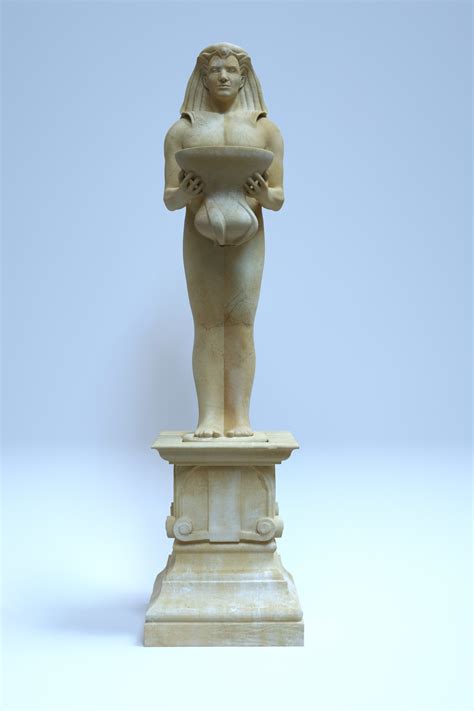egyptian statue ancient egypt 3d model turbosquid 1180767