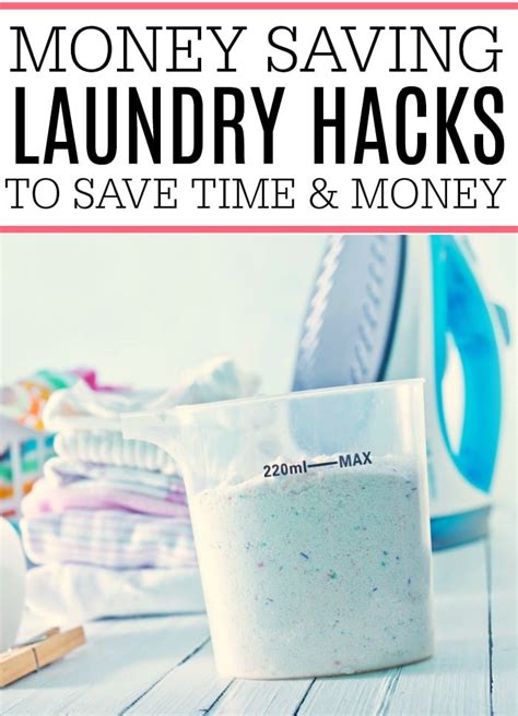 Money Saving Laundry Hacks That Save You Time Money Frugally Blonde