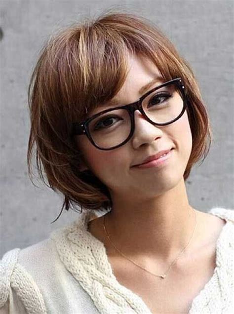 Hairstyles For Round Faces With Glasses Hairstyles6g