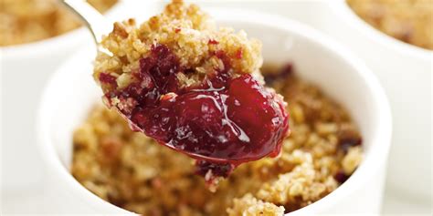 Recette crumble aux fruits rouges
