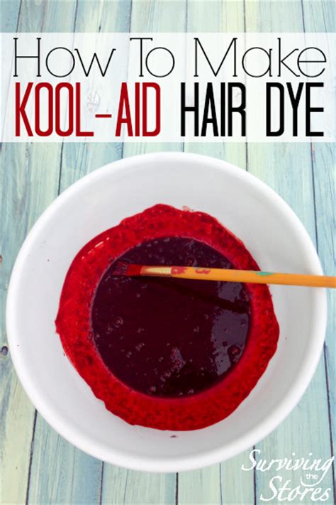 How To Do Kool Aid Hair Dye The Best Way To Dye Hair With Kool Aid