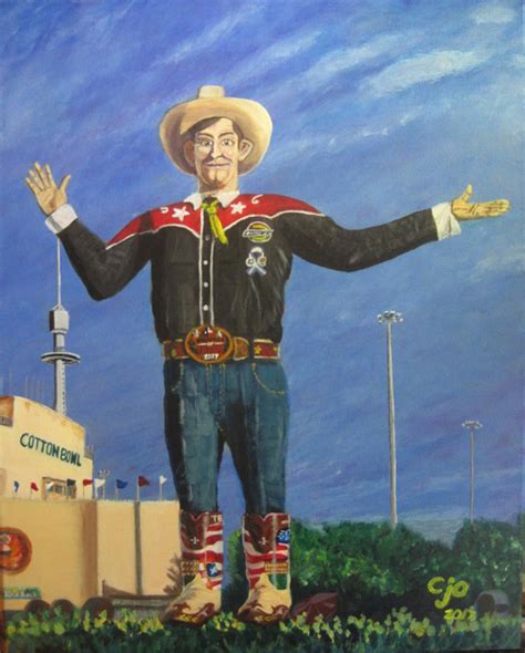 Howdy From Big Tex Pretty Cool Art