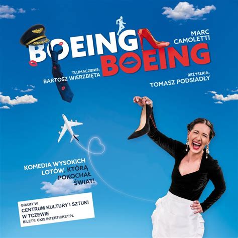 Boeing Boeing Spektakl Teatralny Centrum Kultury I Sztuki Tczew