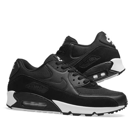 Nike Air Max 90 Essential Black And White End Uk