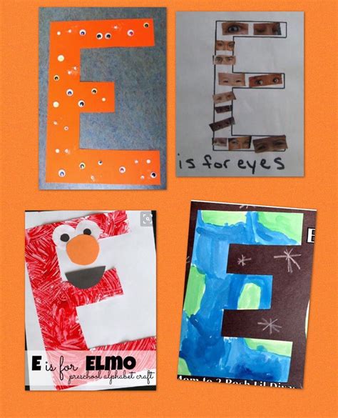Preschool Letter E Alphabet Preschool Letter A Crafts Preschool Letters