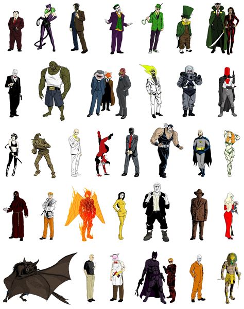 Can Someone Help Me Name All These Batman Villains Im Having Some