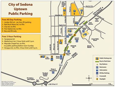 Map Of Sedona Az Visit Sedona