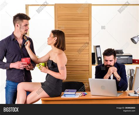 Woman Flirting Image Photo Free Trial Bigstock