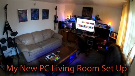 New Living Room Pc Setup Youtube